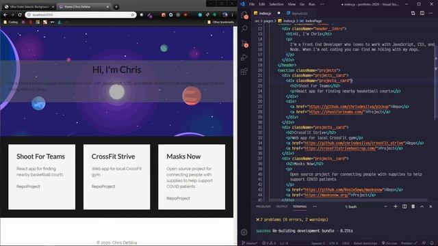Create a Portfolio with Gatsby in Under an Hour смотреть онлайн