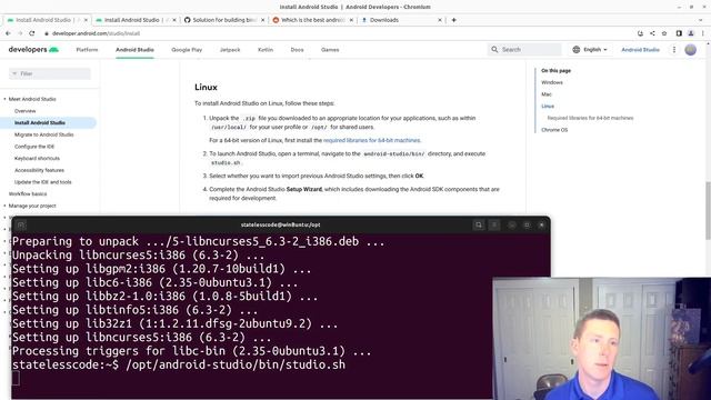 Install an Android Emulator on Ubuntu 22.04 смотреть онлайн