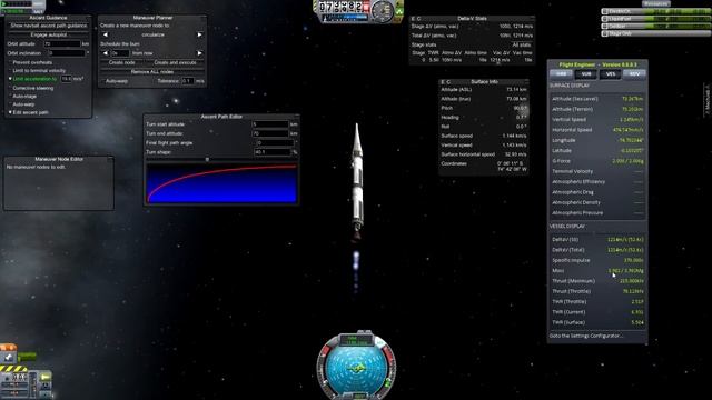 KSP Physics, Серия #10 - Второй закон Циолковского. смотреть онлайн