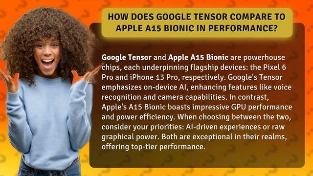 How Does Google Tensor Compare to Apple A15 Bionic in Performance? смотреть онлайн