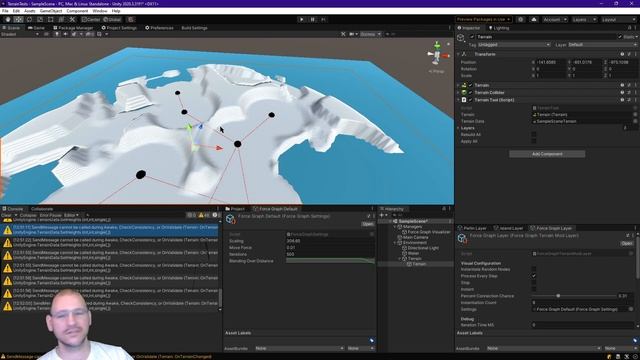 Unity Procedural Terrain 14 - Smooth Transition from Node Center to Surrounding Terrain смотреть онлайн