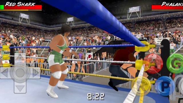 Wrestling Empire - Helping Dangal beat Phalanx (never letting a friend lose) смотреть онлайн