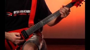 Jeff Waters (Annihilator) : Young Guitar demonstration 2008 Feb