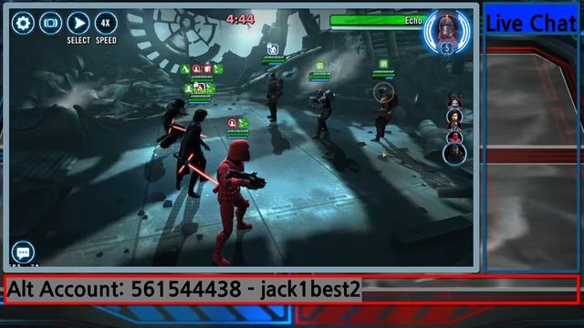 SWGOH GAC Fighting it out at 1-0 for both! (3v3 Double Header) #181 смотреть онлайн