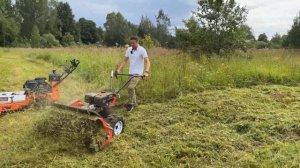 Косилка Zimani LM100 против Косилки Zimani ZTR36. Обзор. Работа.