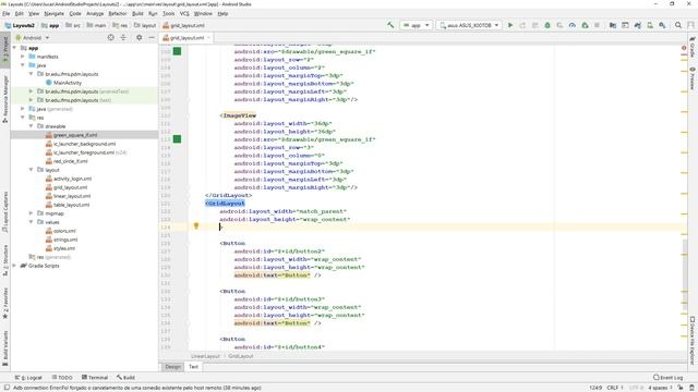 Desenvolvimento Android Nativo - GridLayout e ScrollView смотреть онлайн