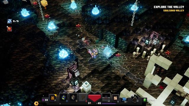 Minecraft Dungeons:Flames of the Nether DLC - Soulsand Valley [ Secret Mission Walkthrough ] смотреть онлайн