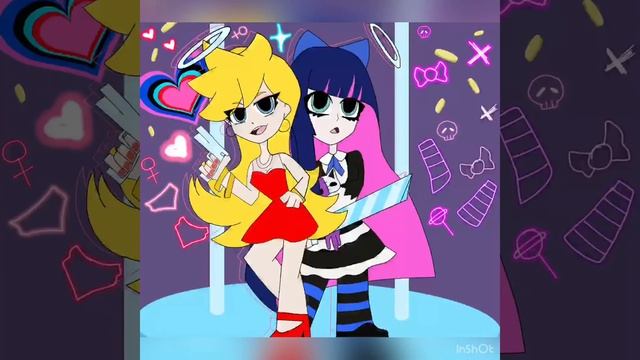 ?????? ???????????? // panty and stocking speedpaint смотреть онлайн