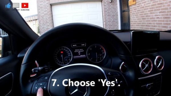 Mercedes A Class W176 Service Reset 2012-2018 - HOW TO