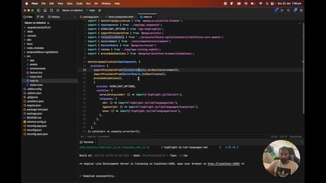 Angular Dynamic Form builder using Tailwind & Angular Materia смотреть онлайн