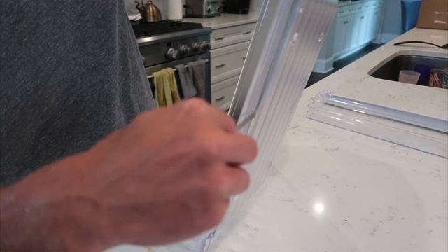 Samsung Refrigerator - How To Take Apart Drawer For Cleaning