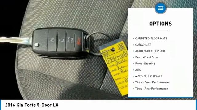 2016 Kia Forte 5-Door 884MBA смотреть онлайн