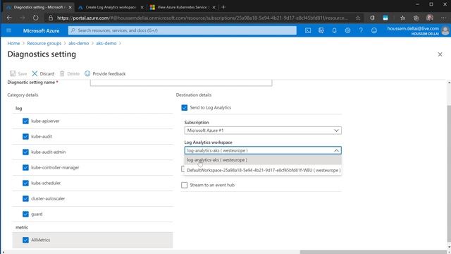 Get Logs from API Server in AKS смотреть онлайн