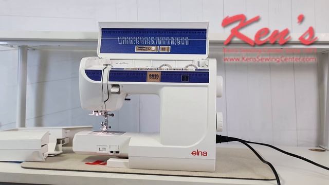 Elna 3210 Jeans Sewing Machine Overview смотреть онлайн