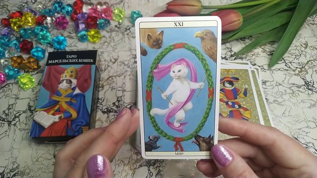 😻 ОБЗО ТАРО МАРСЕЛЬСКИХ КОШЕК 😻 смотреть онлайн