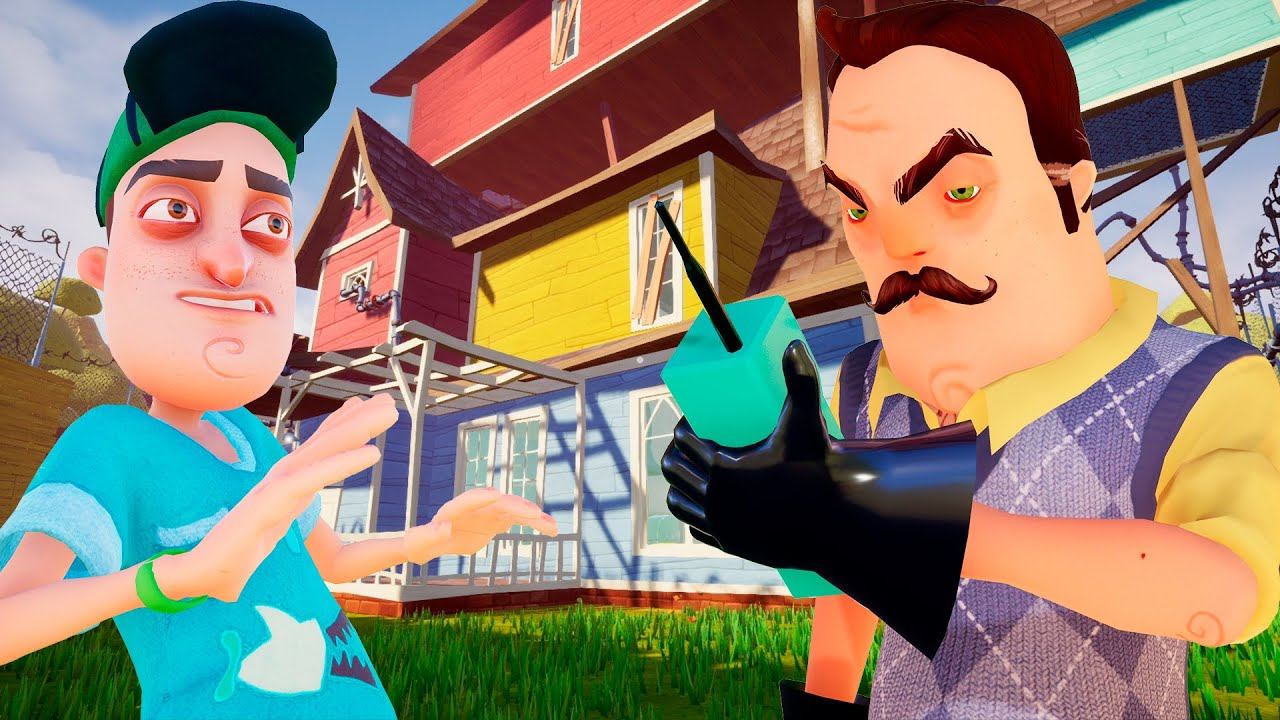 ШОУ ПРИВЕТ СОСЕД!ВОРУЕМ ВЕЩИ У СОСЕДА!ИГРА HELLO NEIGHBOR АКТ 2 ПРОХОЖДЕНИЕ!ПРИКОЛЫ 2021!МУЛЬТФИЛЬМ! смотреть онлайн