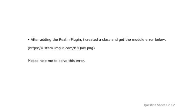 iOS : RealmSwift: No such module 'RealmSwift' смотреть онлайн