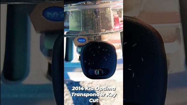 2014 Kia Optima Transponder Key Cutting From Remote Fob #krazeykeyzllc #automotivelocksmith
