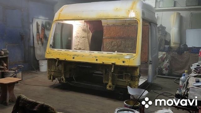 покраска кабины МАЗ 5440 смотреть онлайн