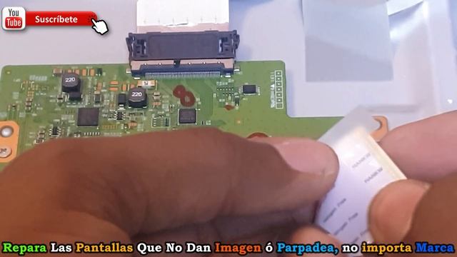Televisor LG Repara Las Pantallas Que No Dan Imagen ó Parpadea, No Importa Marca. !Facil!