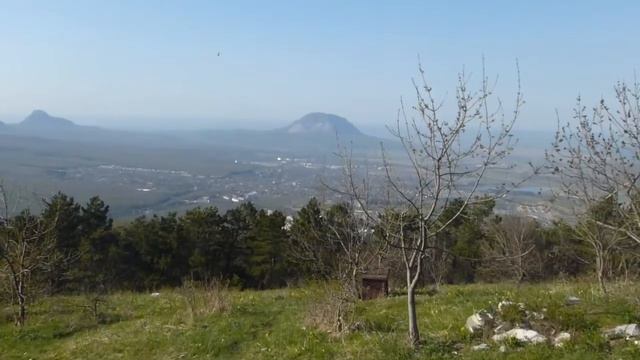 Вид с горы Машук (Пятигорск) смотреть онлайн