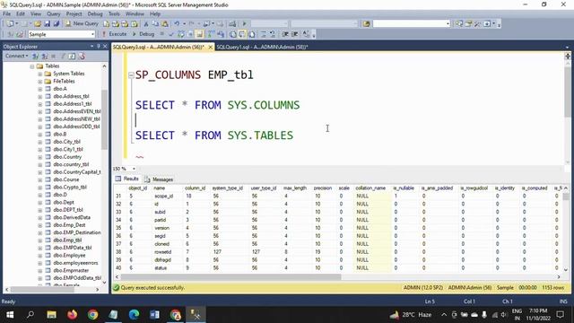 SQL SERVER||Three Ways to Get Column Names of table смотреть онлайн