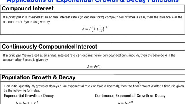 Lesson 3.1: Exponential Functions смотреть онлайн