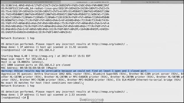 Using nmap to Verify Remote Port Availability LFCE sander van vugt смотреть онлайн