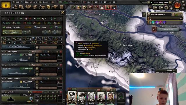 Hearts of iron 4 the fallen eagle Austrian empire episode 3! With Webcam! {Check Description} смотреть онлайн