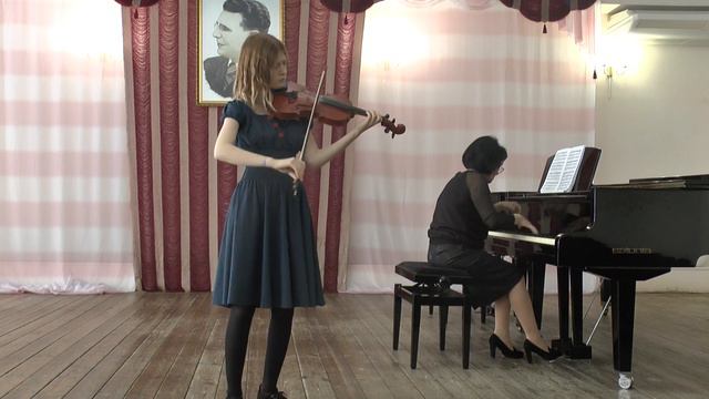 ДШИ №2 Околиздаева Эвелина. Концертино в русском стиле. ДШИ №2 Окализдаева Эвелина скрипка смотреть онлайн