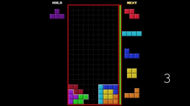 Tetris - SINGLE Perfect Clear - 5 Examples (Tutorial in Description) смотреть онлайн