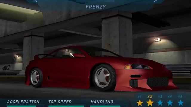 Need For Speed Underground - Mitsubishi Eclipse Customize