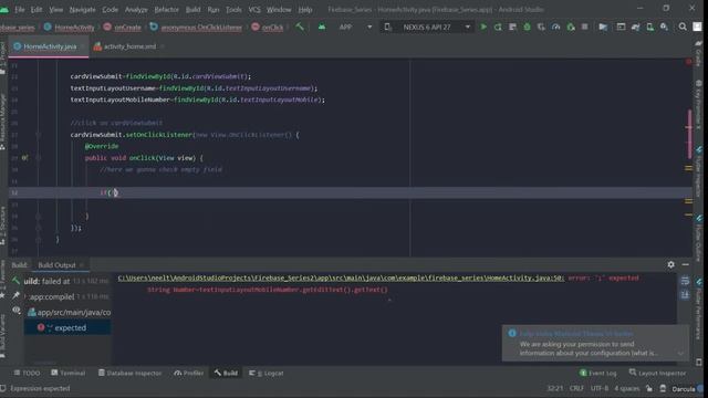 How to store userdata in firebase using android for beginners||firebase firestore tutorial || part4 смотреть онлайн
