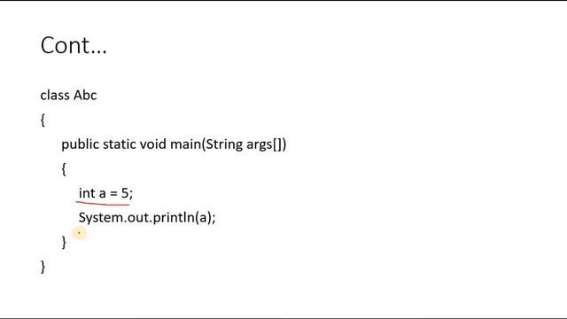 Variable Declaration and Initialization in JAVA | Java Programming смотреть онлайн