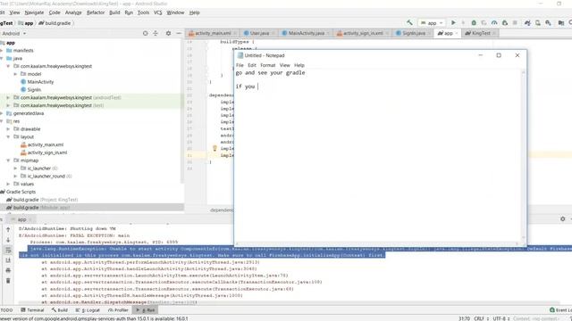 Make sure to call FirebaseApp.initializeApp(Context) first смотреть онлайн