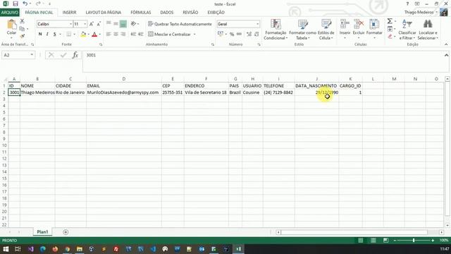 Importação de um excel para uma tabela já existente em um banco de dados Oracle pelo SQL Developer смотреть онлайн