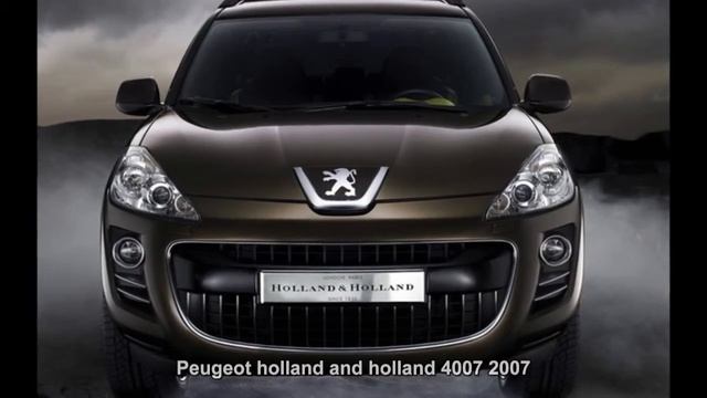 #2083. Peugeot holland and holland 4007 2007 (Prototype Car) смотреть онлайн