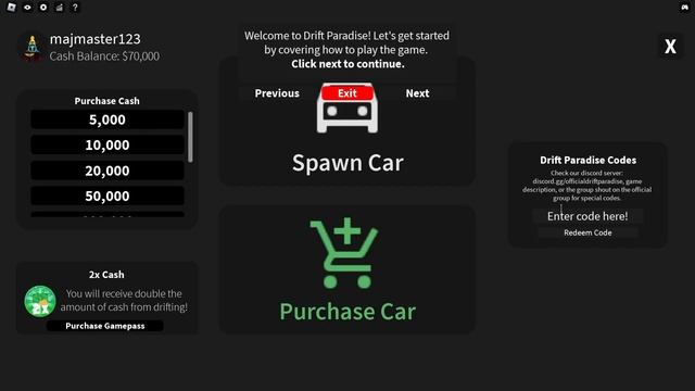 ALL NEW SECRET *CODES* IN ROBLOX DRIFT PARADISE (roblox drift paradise codes) смотреть онлайн