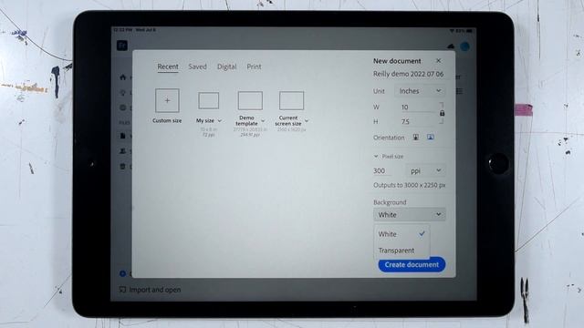 How to Make a New Document in Adobe Fresco смотреть онлайн