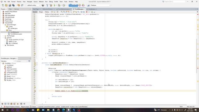 Cara Menampilkan Gambar Dari Database MySQL ke JTable dengan JAVA Netbeans смотреть онлайн