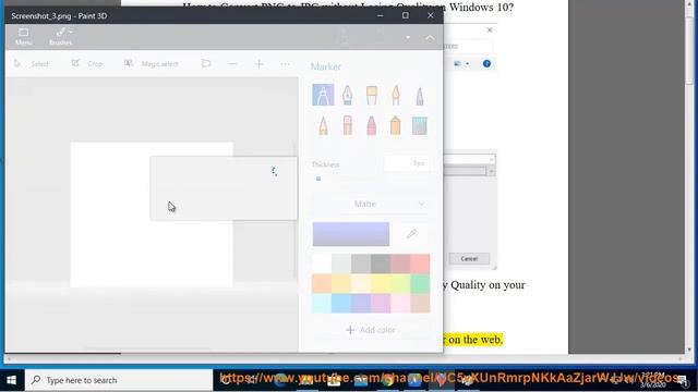 Convert PNG to JPG without Losing Quality on Windows 10 смотреть онлайн