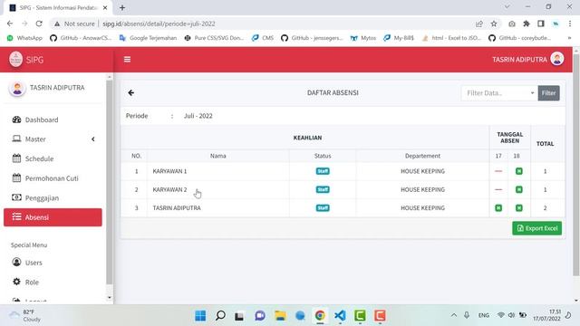 Free Aplikasi Absensi dan Gaji Karyawan dengan PHP Laravel 7 смотреть онлайн