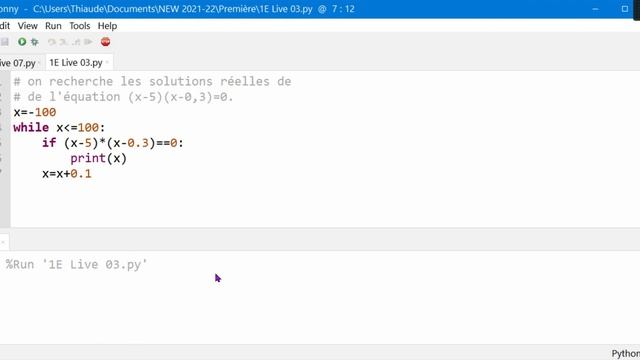 1E Python 03 смотреть онлайн