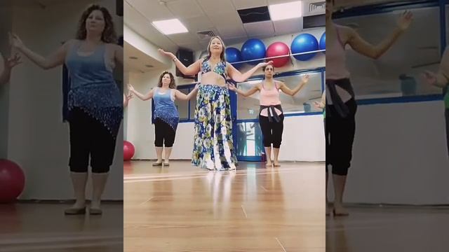 Belly dance class for beginners// Урок танца живота для начинающих// ריקודי בטן למתחילות смотреть онлайн