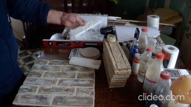 Из чего делать гипсовый камень гипс или алебастр и на что клеить смотреть онлайн