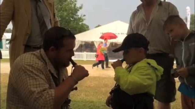Teaching duck calls at the CLA Game Fair смотреть онлайн