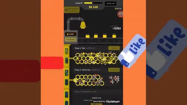 Обзор игры Bee factory ( под музыку) смотреть онлайн