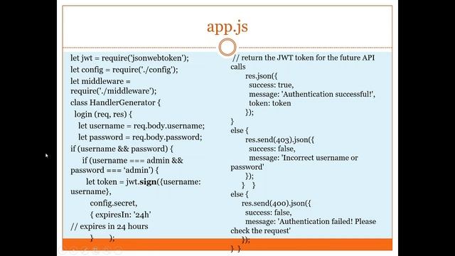 19 JWT authentication with passport in Express.JS Part 2 смотреть онлайн