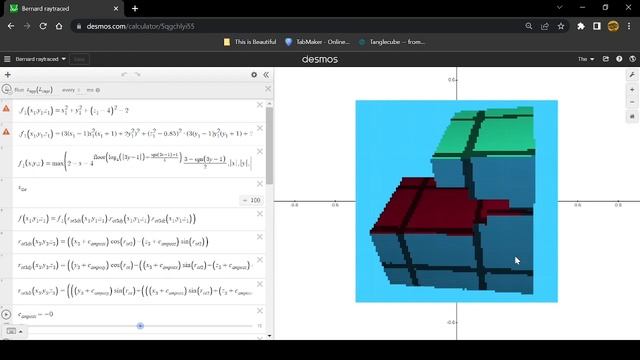 Raytracing 3D Equations In Desmos
