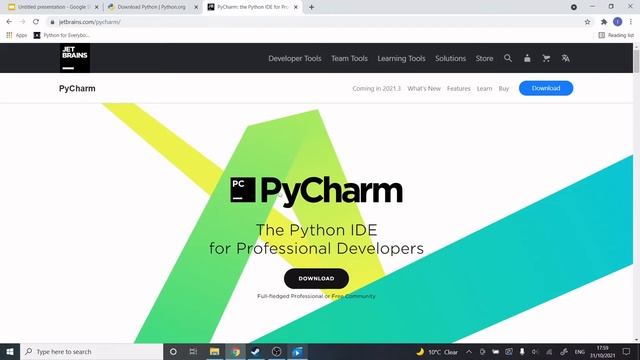 Python c 0. Урок 1 - О пользе программирования, настройка Python, первая программа "Hello World" смотреть онлайн